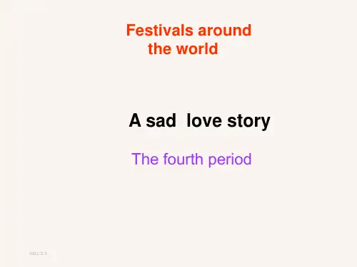 A sad love storyPPT课件