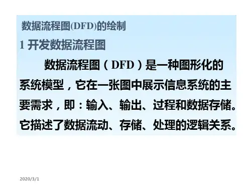数据流程图练习DFD