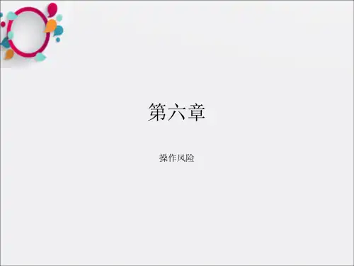 《操作风险》PPT课件
