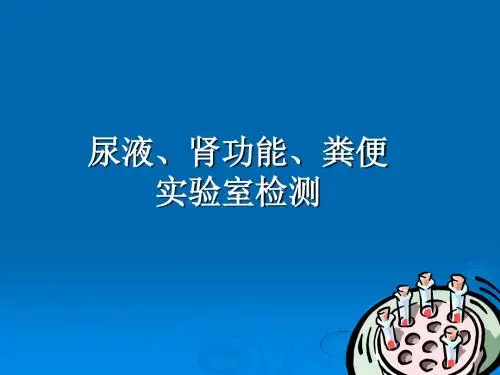 实验诊断学之尿液、肾功能检验 PPT课件