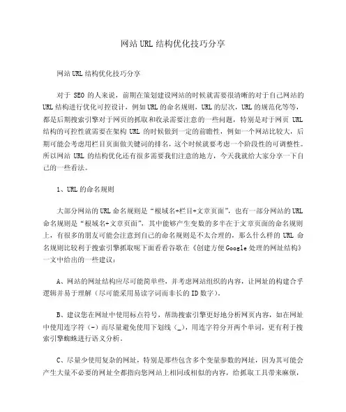 【毕业论文】网站URL结构优化技巧分享