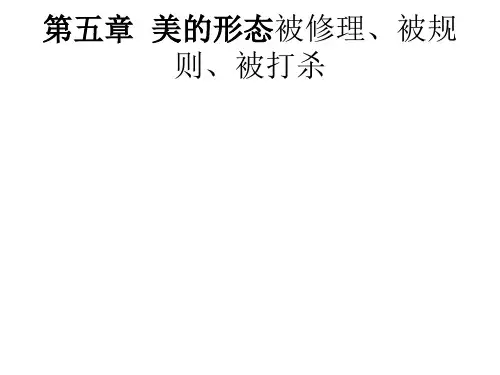 美学第五章：自然美、社会美