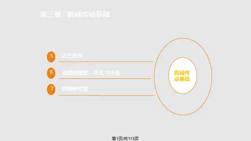 机械传动基础PPT课件