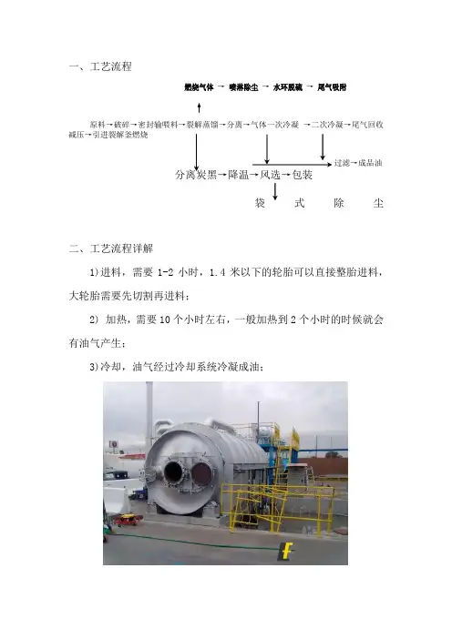 轮胎炼油设备怎样炼出轮胎油？
