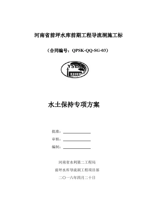 水土保持专项方案(同名22571)