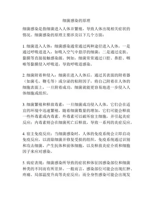 细菌感染的原理