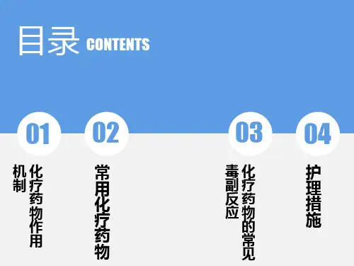 化疗病人的护理ppt课件