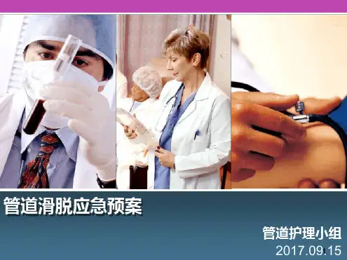 管道滑脱应急预案幻灯片