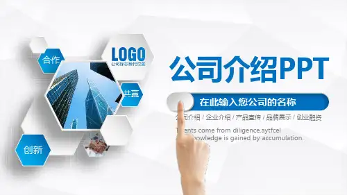 房地产公司简介介绍ppt