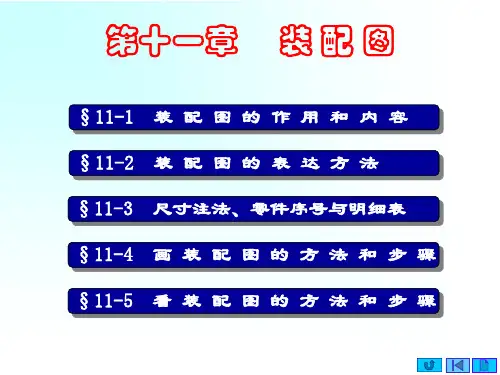 机械制图 第十一章 装配图