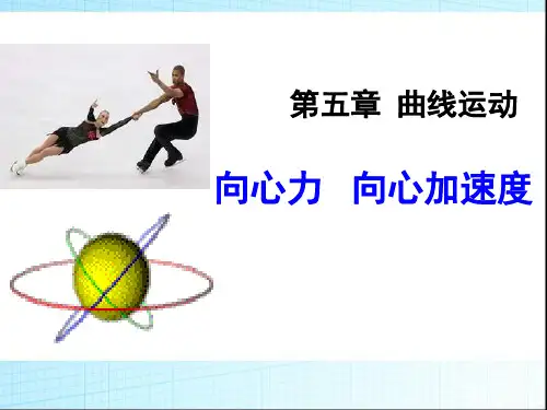 人教版高一物理必修二向心力向心加速度PPT课件