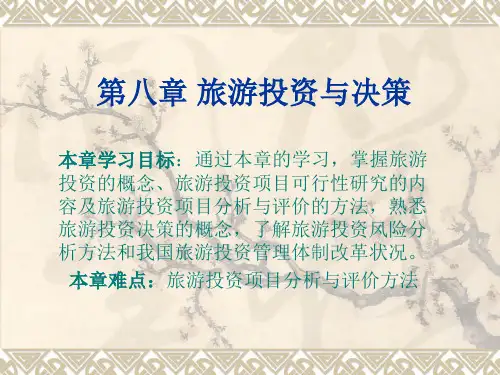 第八章旅游决策方法(公开课)