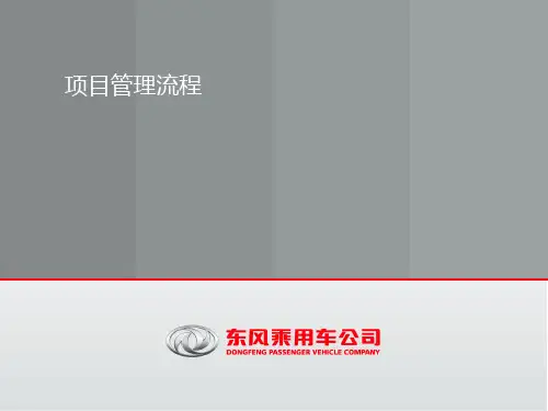 项目管理流程PPT课件