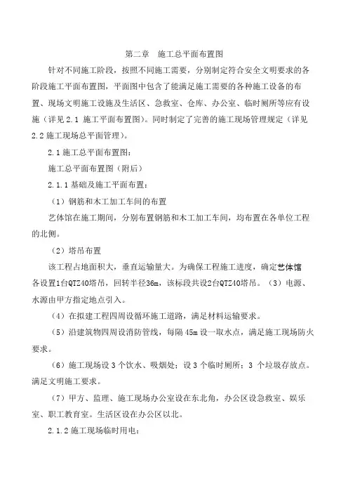 施工现场平面布置图