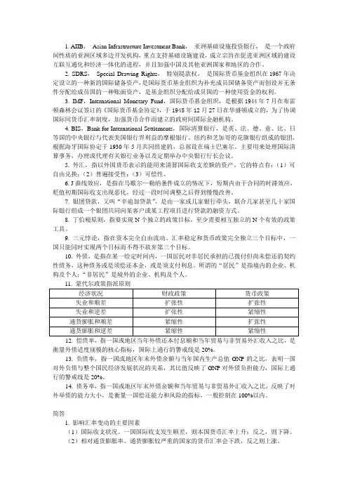 国际金融管理