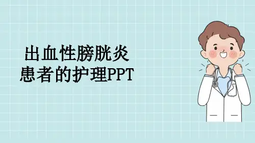 出血性膀胱炎患者的护理PPT