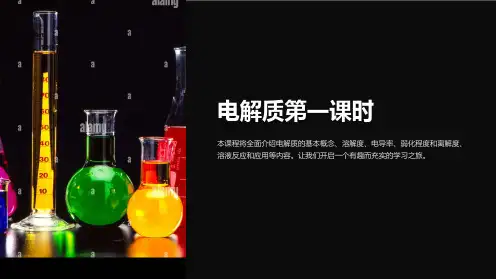《电解质》第一课时》课件