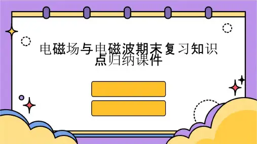 电磁场与电磁波期末复习知识点归纳课件