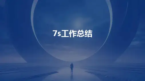 7s工作总结PPT