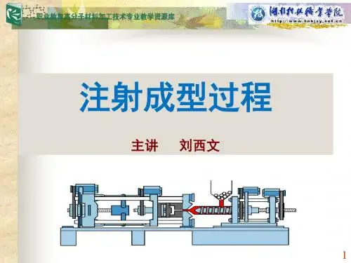 注射成型基本过程.