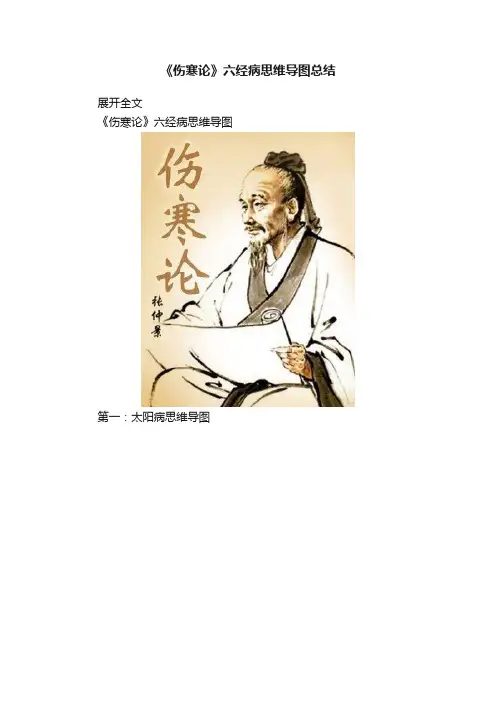 《伤寒论》六经病思维导图总结