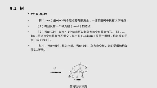 零基础学数据结构树PPT课件
