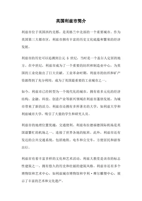 英国利兹市简介