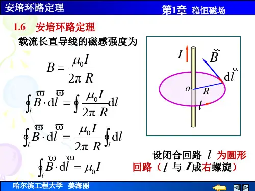 安培环路定理(大学物理)