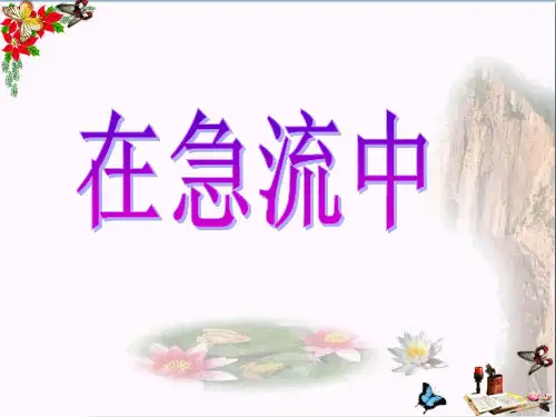 六年级语文上册第11课在急流中精选教学PPT课件4西师大版