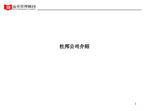 杜邦介绍