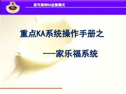 家乐福系统PPT课件