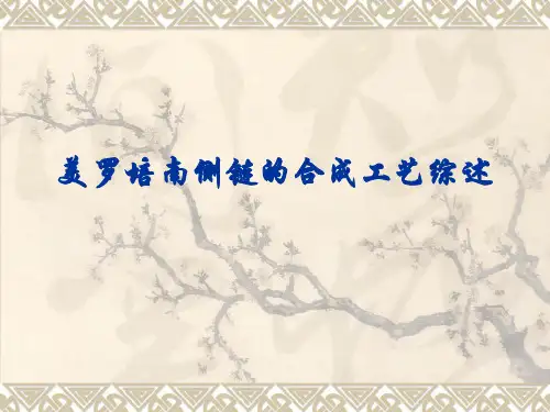 美罗培南侧链的合成工艺综述