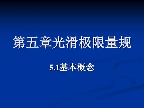 第六章光滑极限量规
