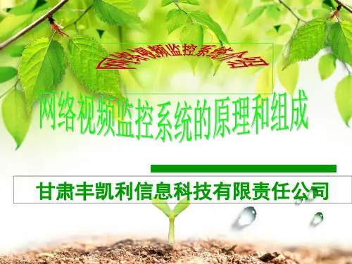 网络视频监控系统图