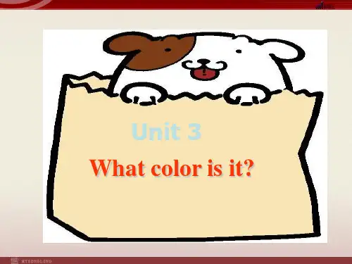 2022年人教版《What colour is it》课件
