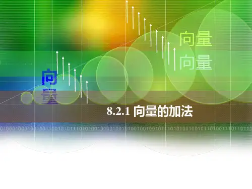 中职数学8.2.1向量的加法