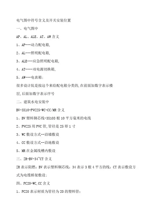 电气图符号