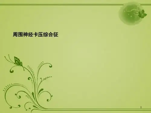 上肢神经卡压综合征PPT课件