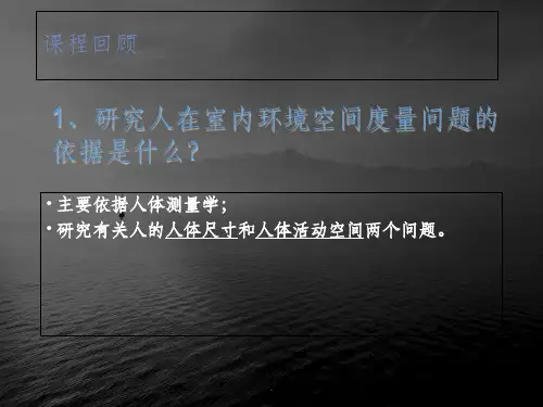 人体工程学-人体尺寸PPT课件
