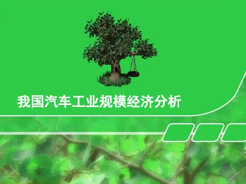 产业经济学——规模经济讲解