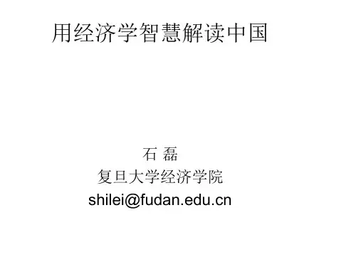 用经济学智慧解读中国
