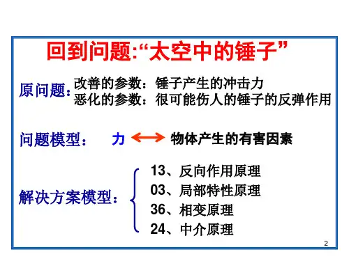 技术创新方法与TRIZ理论第二部分
