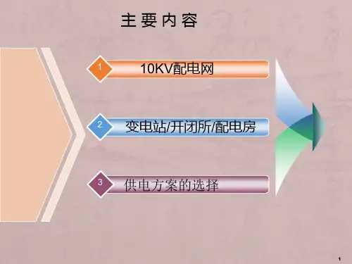 第三讲10KV配电网