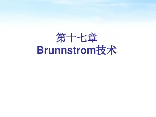 Brunnstrom技术培训课件