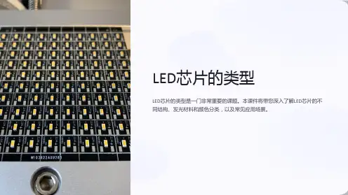 《LED芯片的类型》课件