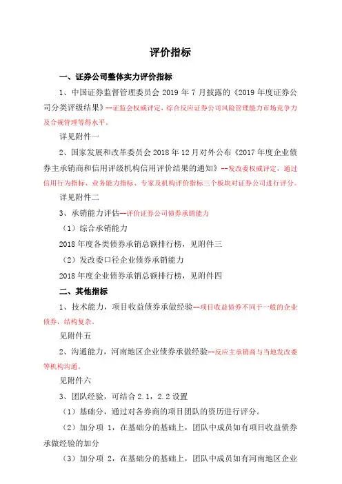 2019年竞争性谈判评分标准(1)
