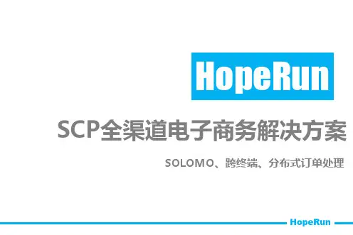 SCP全渠道电子商务解决方案概述