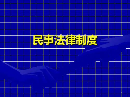 思想道德修养与法律基础 民法PPT课件