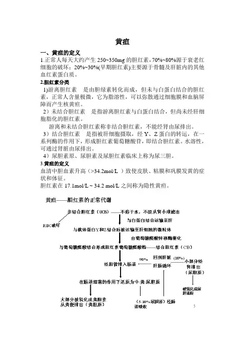 黄疸的基本知识