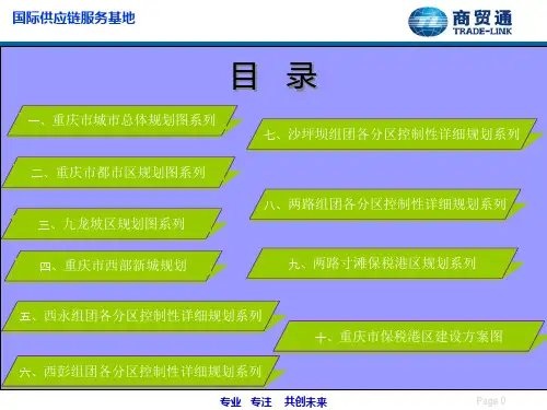 重庆各区规划详细图
